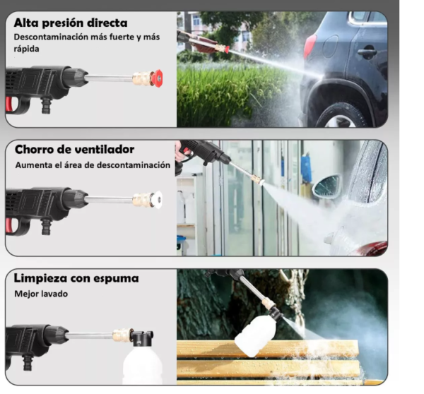 Hidrolavadora Inalámbrica Portátil