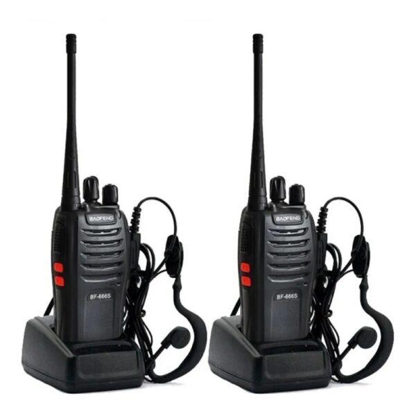 2 Radios walkie talkie Baofeng Y accesorios