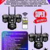 Camara Seguridad 3 Lentes 4K Wifi Exterior