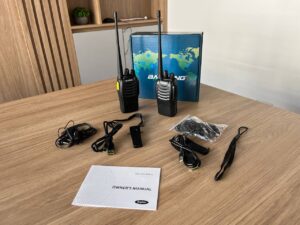 📻 Combo X2 Radio Baofeng BF-888SD: Edición Especial con Carga USB-C