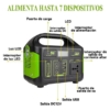 ESTACIÓN SOLAR CL 8001 – ENERGÍA DONDE QUIERAS 200w -110v