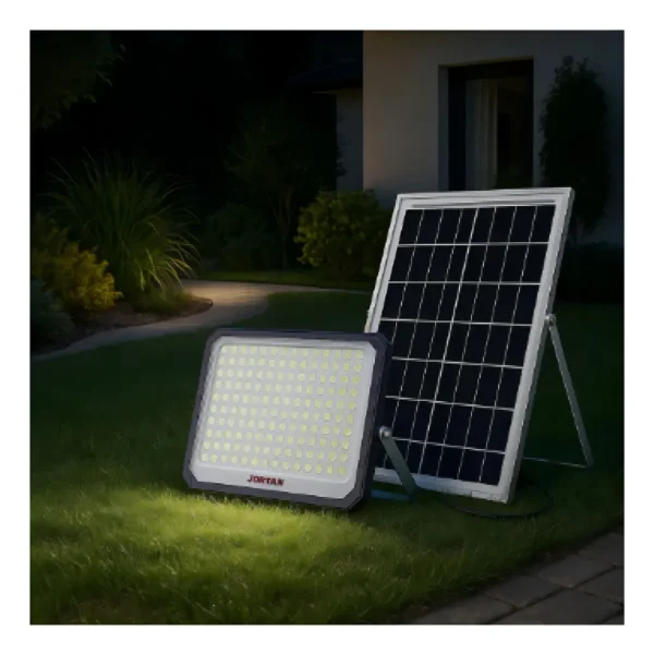 REFLECTOR SOLAR JORTAN 5000W – ILUMINACIÓN POTENTE SIN PAGAR LUZ