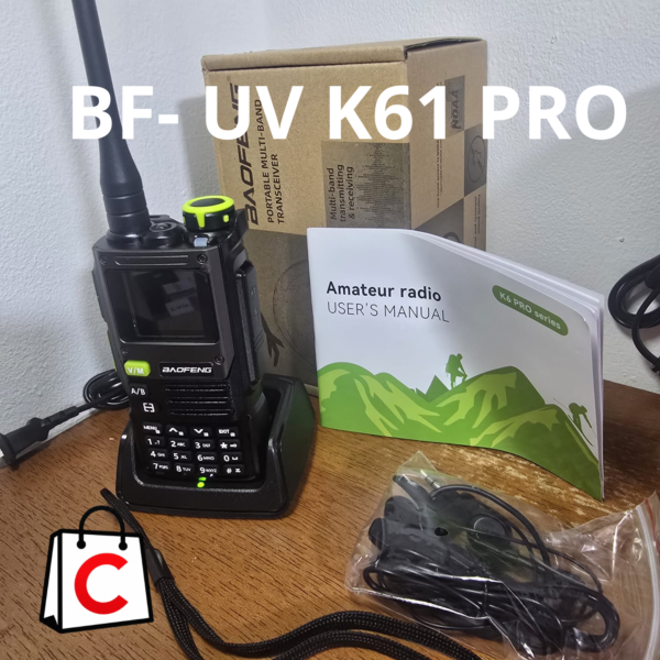 BF- UV K61 PRO 📡 BAOFENG UV-K61 PRO SON 2 RADIOS – COMUNICACIÓN SIN LÍMITES